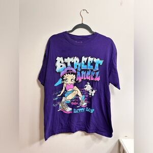 vintage Street angel Betty boop tee